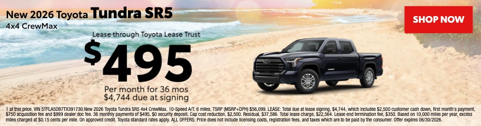 New Toyota Tundra Truck For Sale & Lease | Freehold, NJ